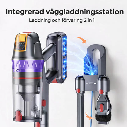 Veilem VC90 Sladdlös Dammsugare - 600W 65 kPa - Skaftdammsugare
