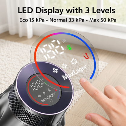 Veilem X7 Ultra – Sladdlös Skaftdammsugare 550W | 50KPA